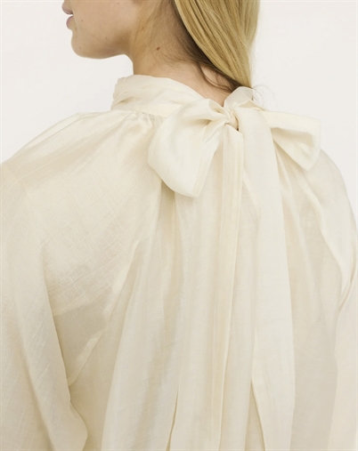 Soft Rebels - SRRachel Frill Bluse - Arctic Wolf